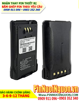 Pin máy bộ đàm Kenwood 7.4V-2100mAh, thay cells pin/ hàng có sẳn - bảo hành 03 tháng
